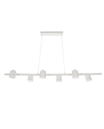 IOS * LÁMPARA LINEAL 6L*GU10 BLANCA
